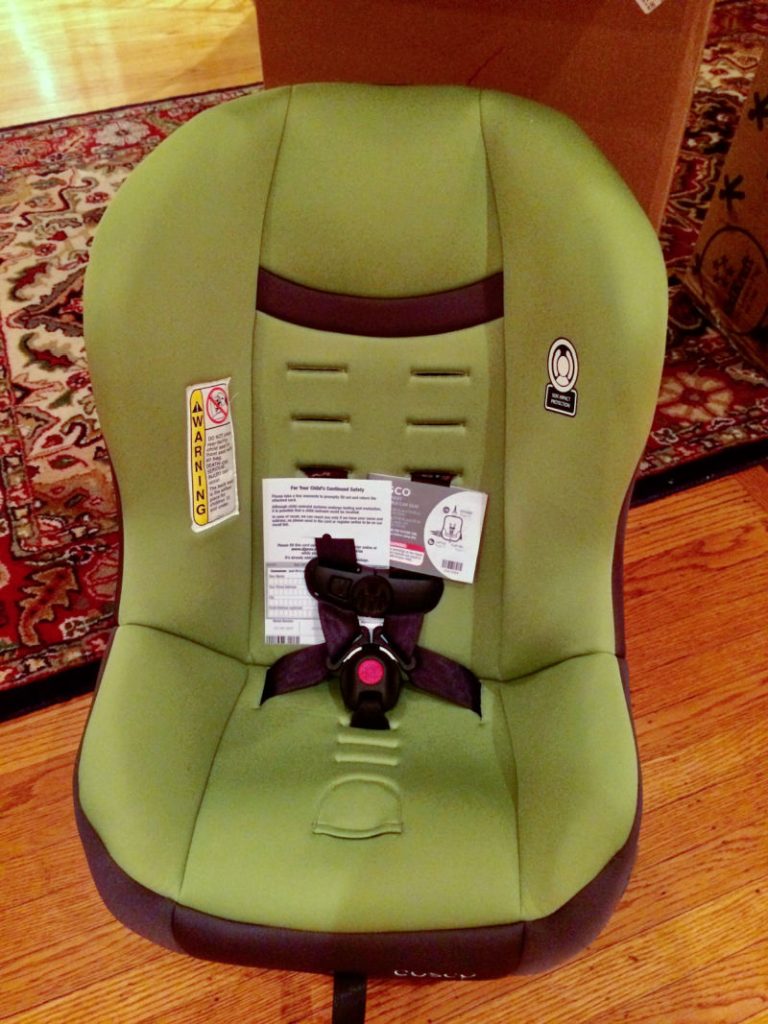 Cosco Scenera NEXT Convertible Car Seat - Rear & Forward Facing, Lightweight, Airplane Approved, 5-40 Lbs
