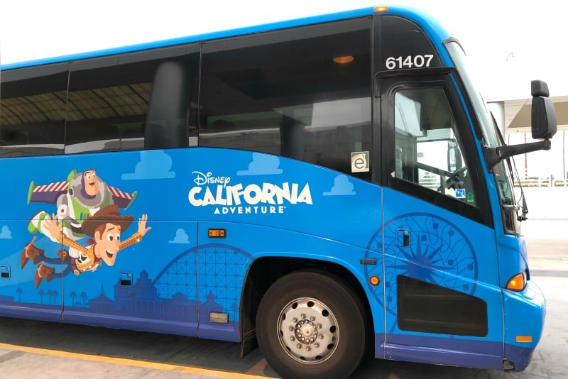 Ground Transportation aboard the Disneyland Resort Express Motorcoach