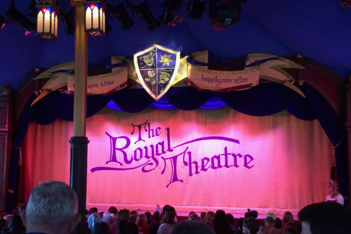 Royal Theater Storytelling Disneyland