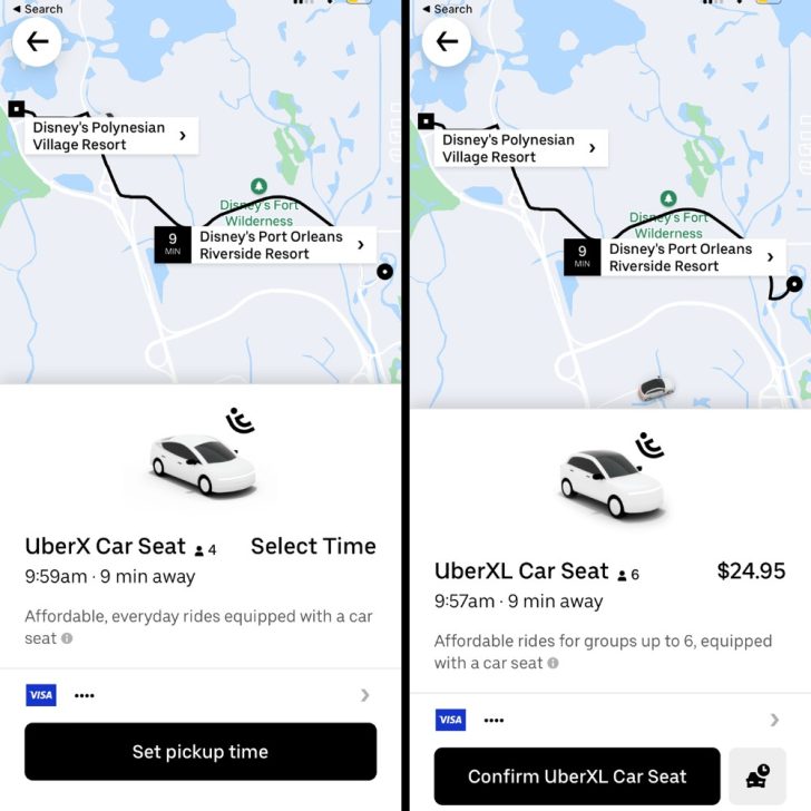 Uber Car Seat Orlando Guide for Parents at Disney World Trips With Tykes