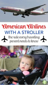 American airlines stroller gate check Clearance