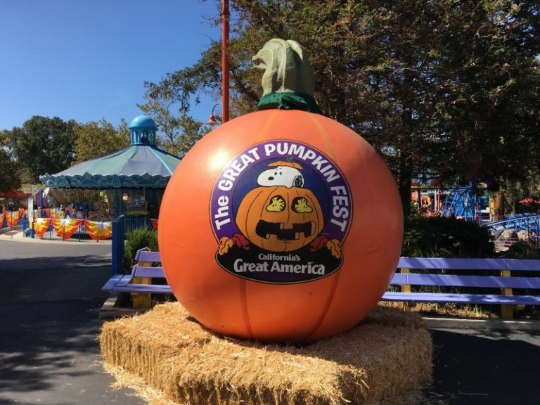 Great Pumpkin Fest at California's Great America Tips for Fall Family