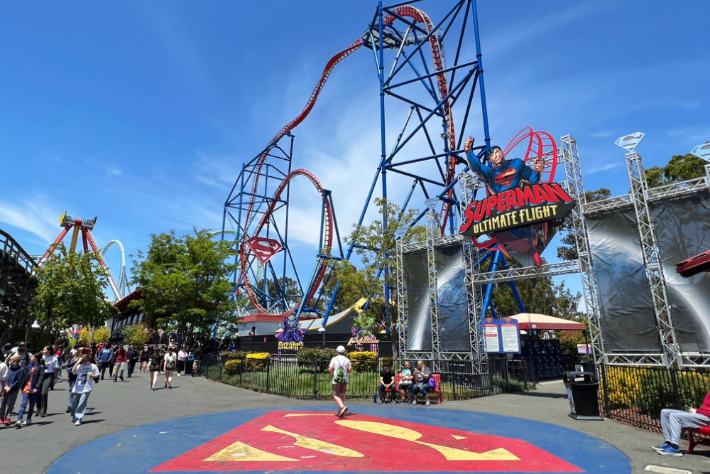Six Flags Discovery Kingdom Map
