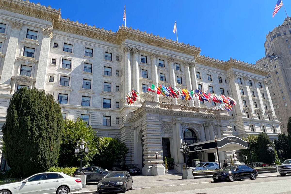 Fairmont San Francisco en lo alto de Nob Hill