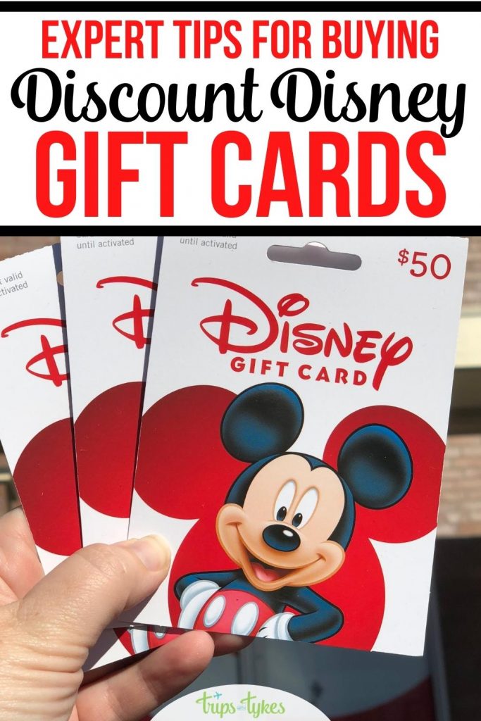 Discount Disney Gift Cards Expert Tips Tricks For The Best Deals Trips With Tykes