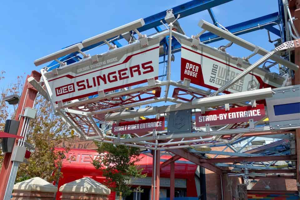 How to Ride WEB SLINGERS A SpiderMan Adventure at Disneyland Without