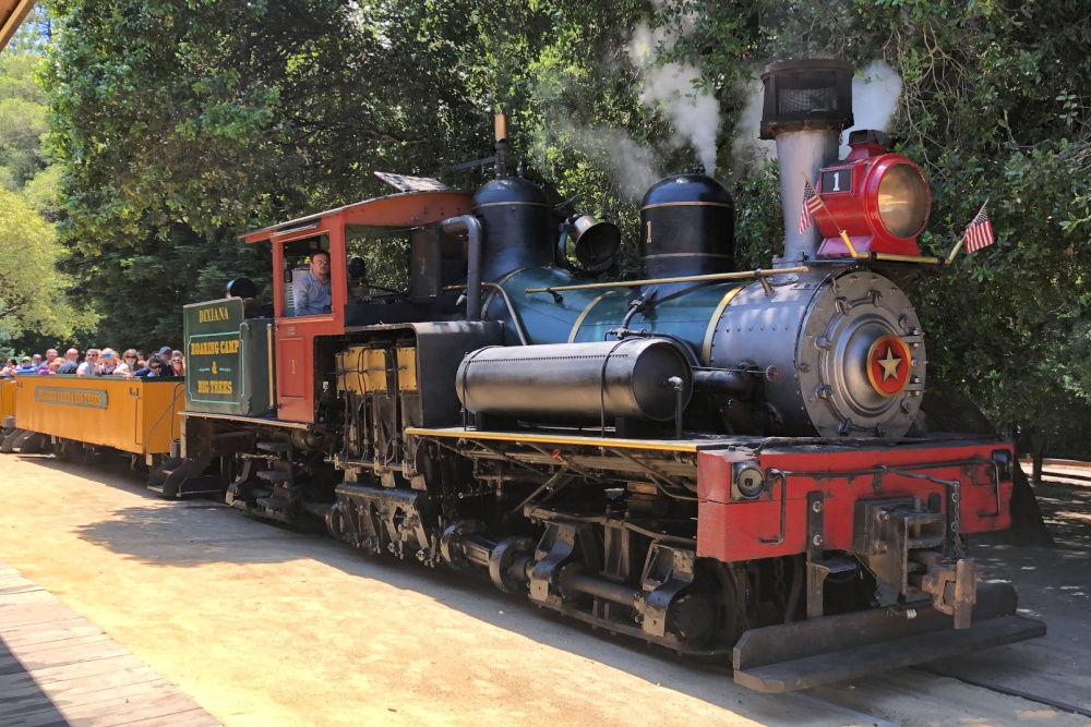 Roaring Camp Railroads in Felton is one of many Northern California Train Rides and Attractions