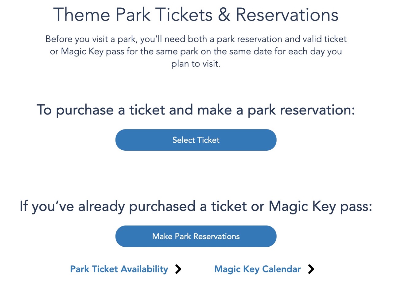 DETAILS: A step-by-step breakout of the new Disneyland Resort Theme Park  Reservation system