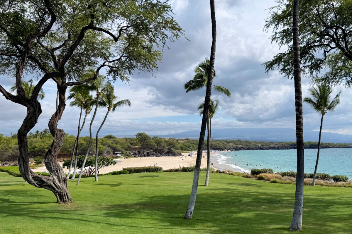 Hapuna Beach on Hawaii Big Island