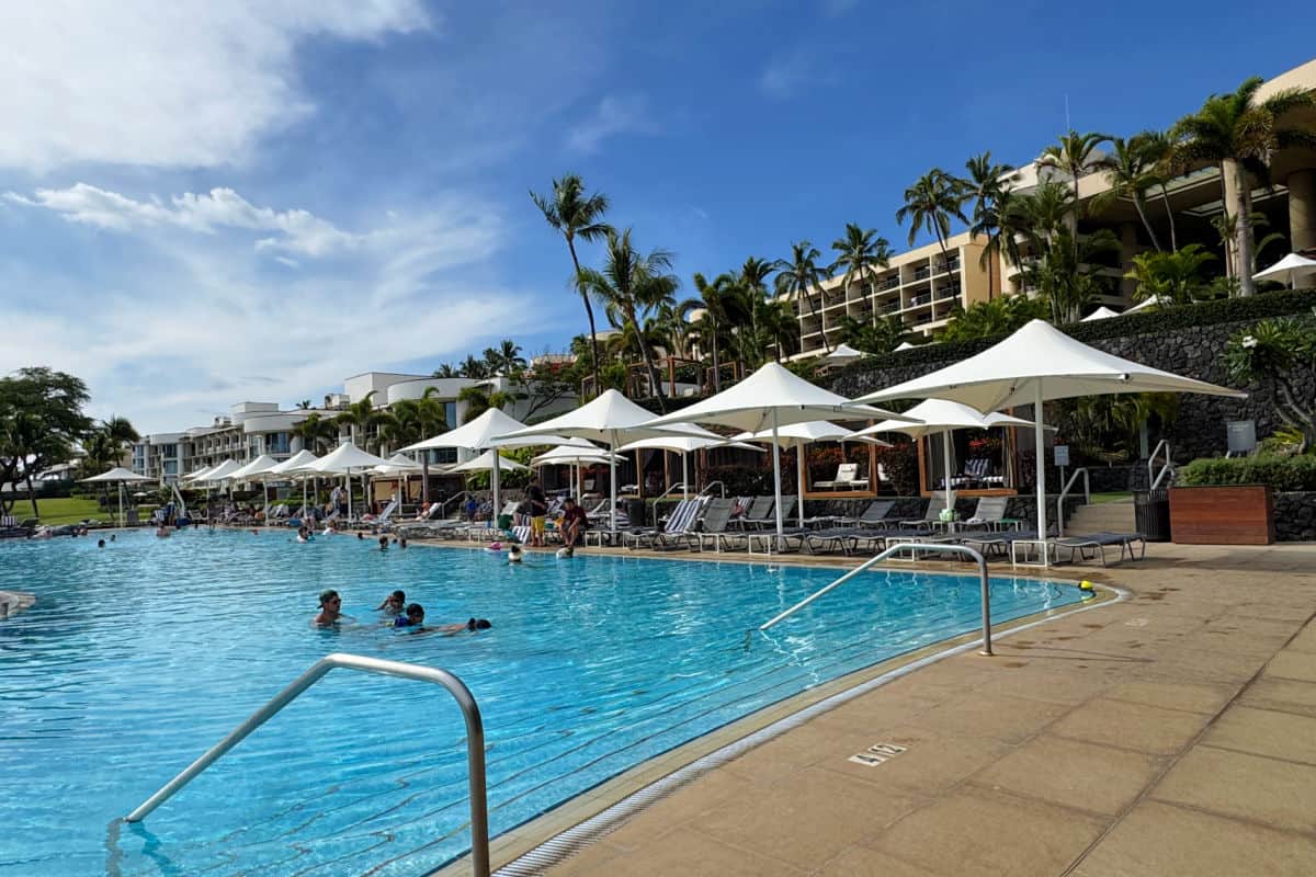 Westin Hapuna Pool on Big Island Kohala Coast