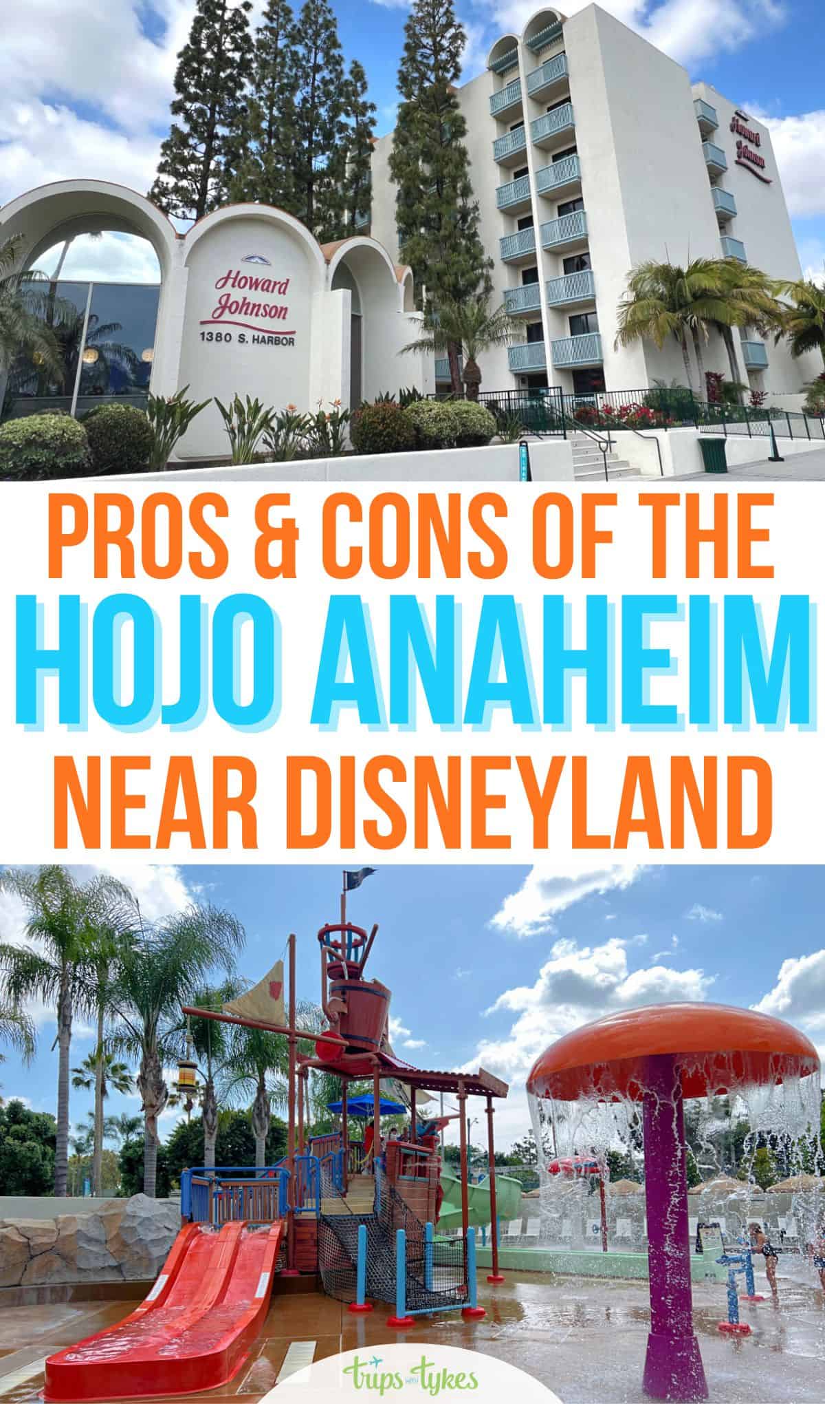 Looking for a hotel near Disneyland? The Howard Johnson Anaheim has been a mainstay for over 60 years - get the pros and cons of the Anaheim Hojo, with video and photos of the rooms and tips for deals and discounts.