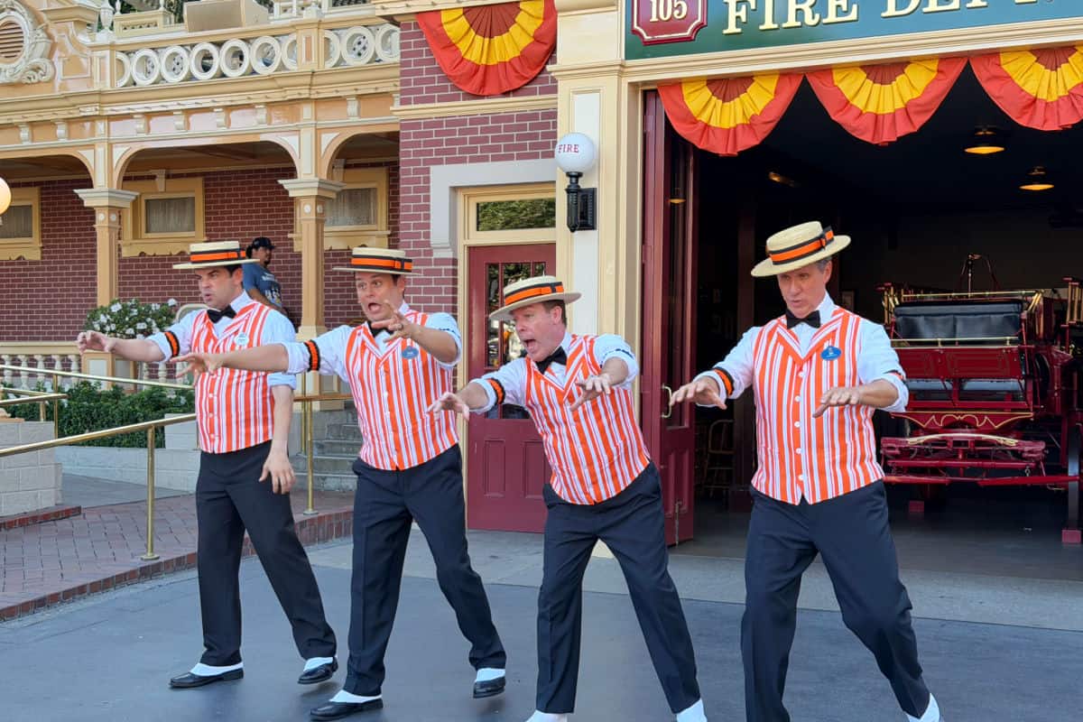Disneyland Dapper Dans Halloween Attire