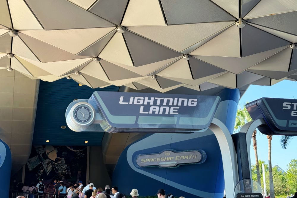 Lightning Lane Spaceship Earth at EPCOT Walt Disney World