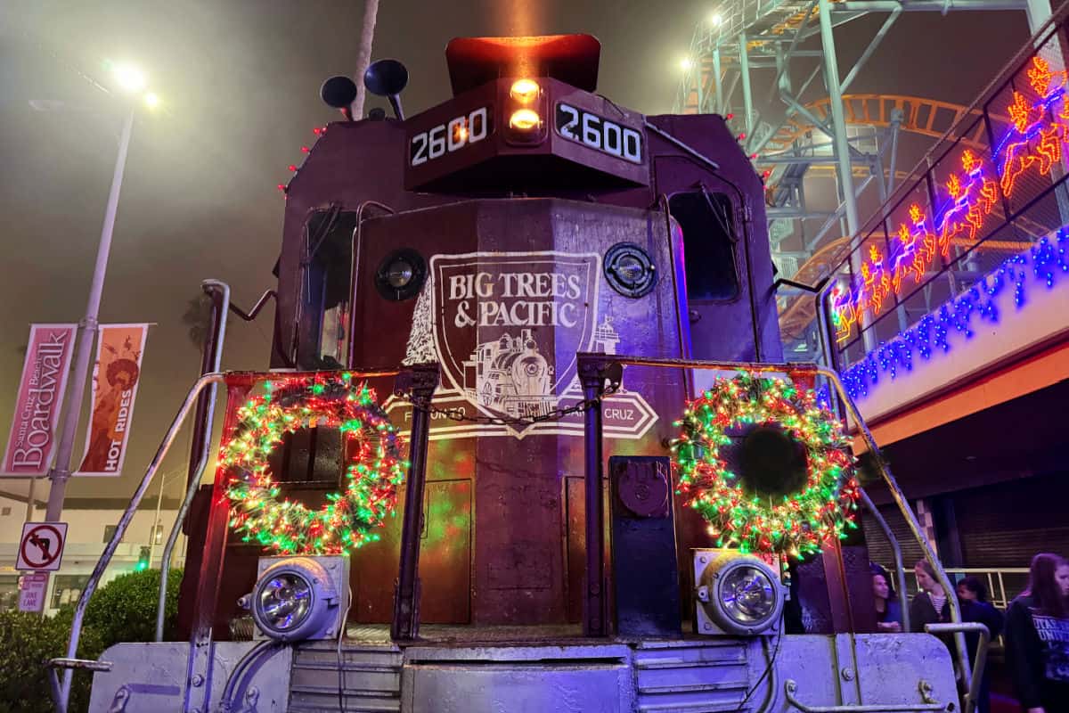 Roaring Camp Railroads Holiday Lights Train