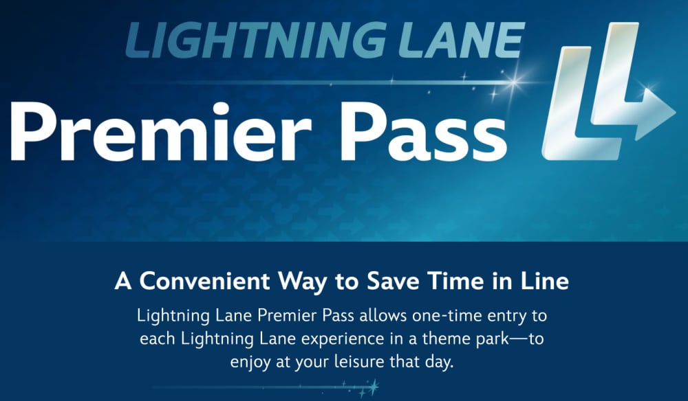 Lightning Lane Premier Pass Disney Screenshot