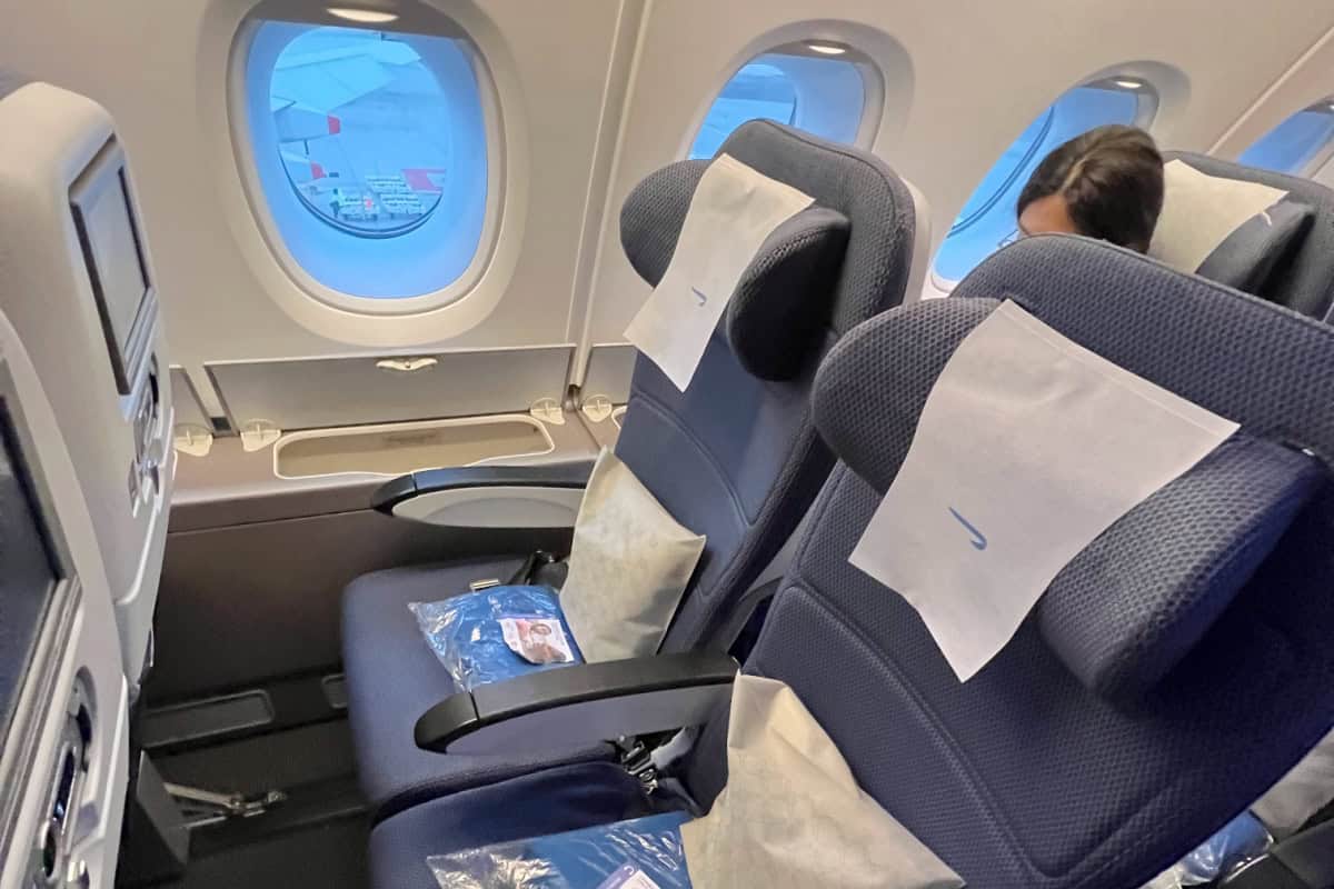 British Airways A380 Economy Cabin Upper Deck Seats