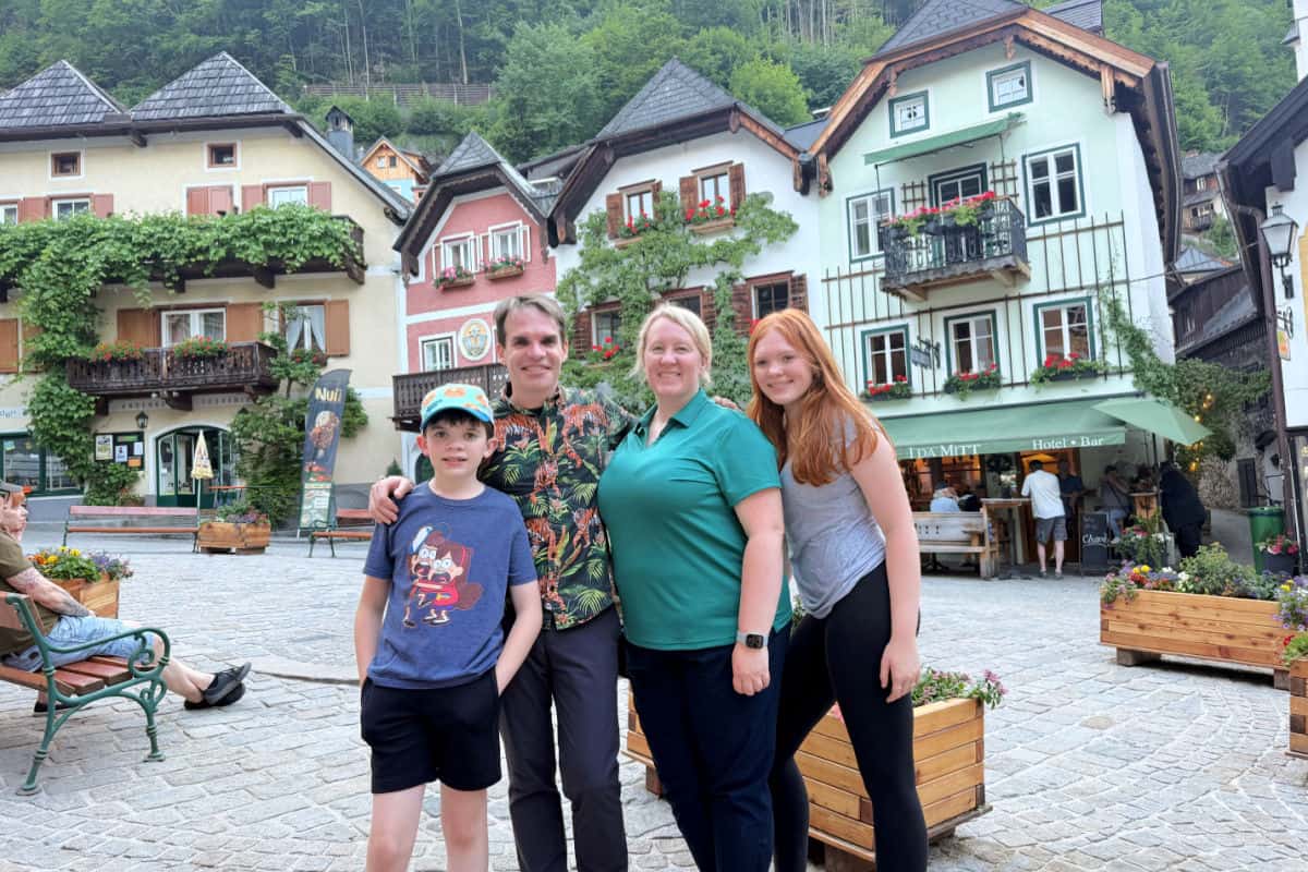 Our family in Hallstatt Austria