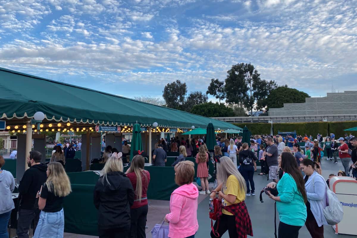 Disneyland Harbor Boulevard Security Entrance