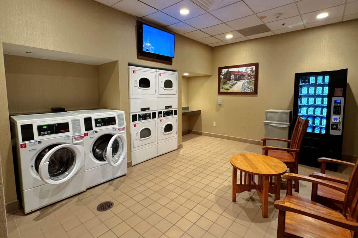 Laundry Room Disney Grand Californian Hotel
