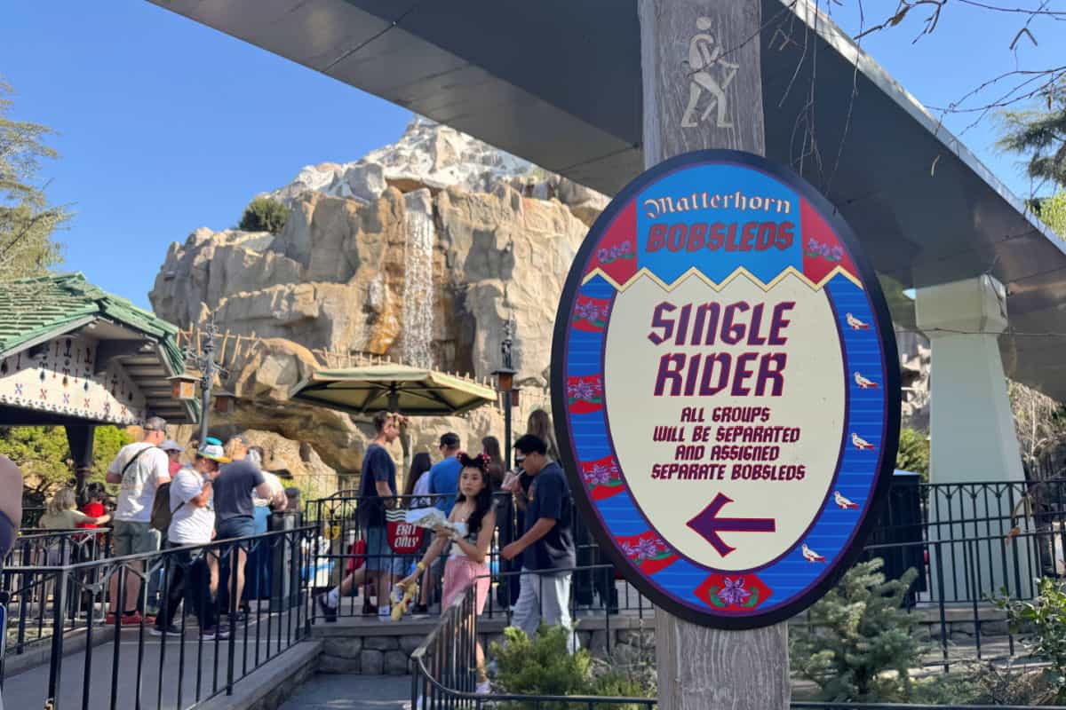 Matterhorn Single Rider Line