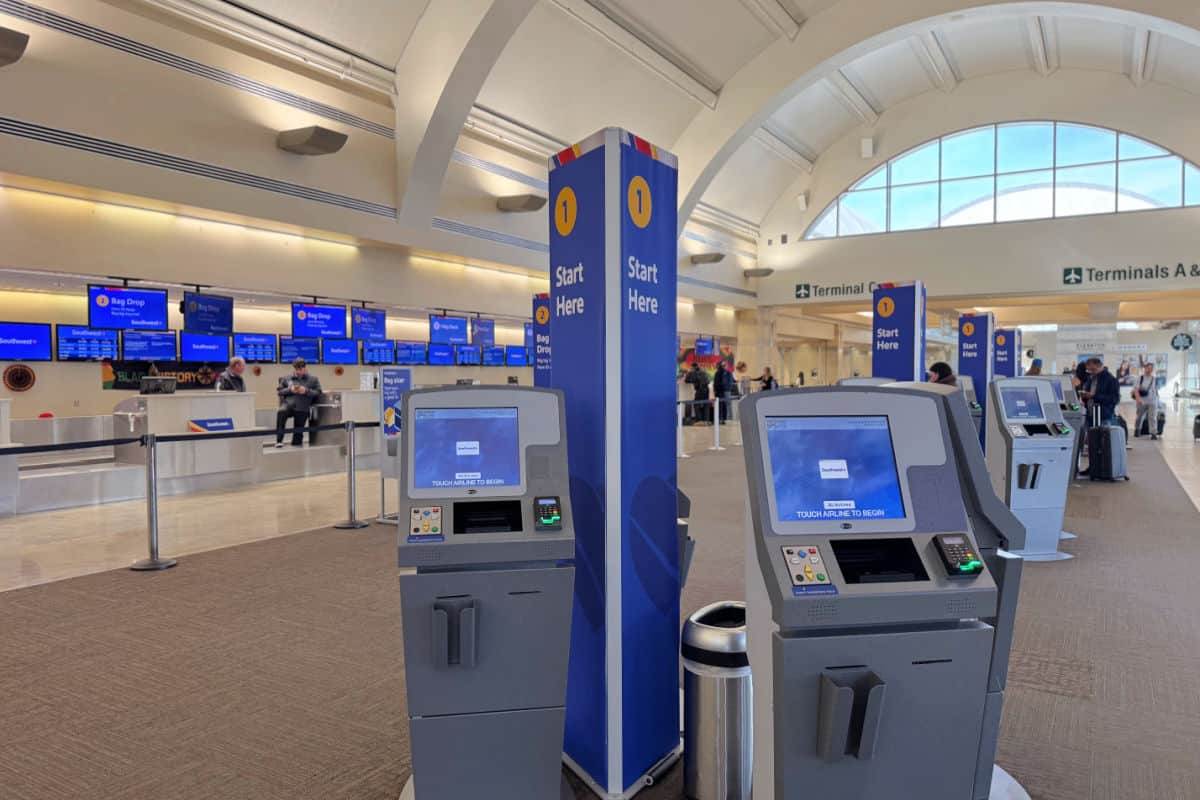 Southwest Ticket Counters SNA Airport
