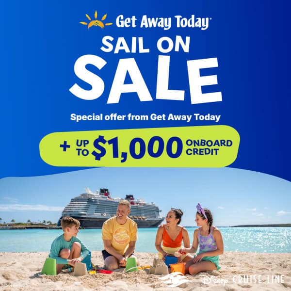 Get Away Today - Disney Cruise Line - 1000 Credit