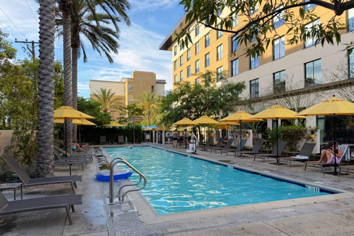 Hilton Garden Inn Home2 Suites Anaheim Pool