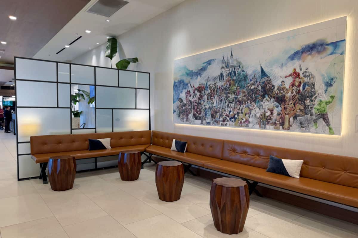 Home2 Hilton Garden Inn Anaheim Lobby Disney Art