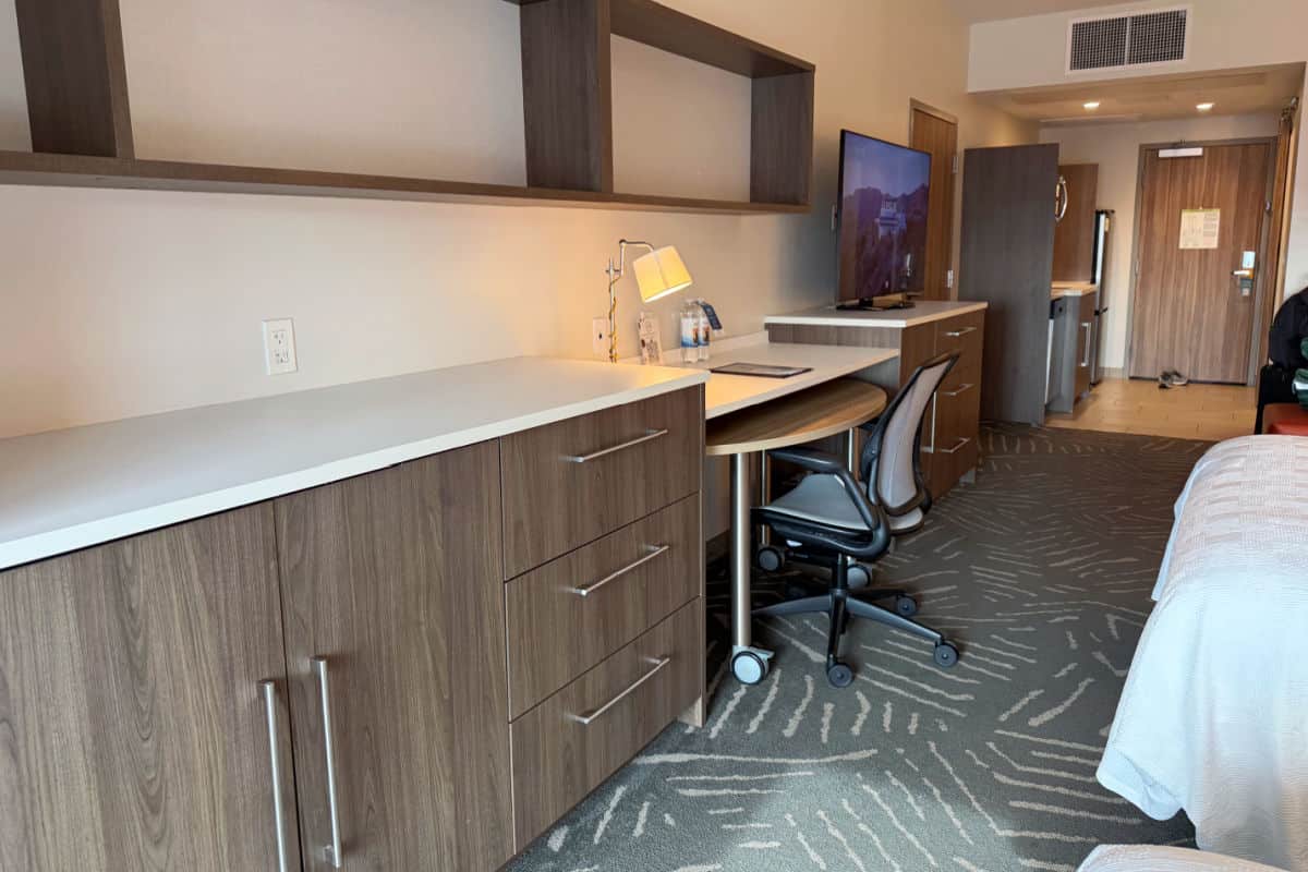 Home2 Suites Anaheim Desk and Storage