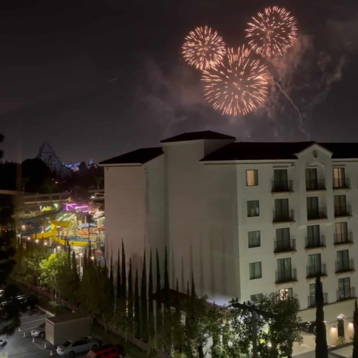 Home2 Suites Anaheim Fireworks View