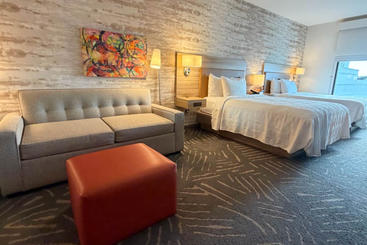 Home2Suites 2 Queen Room - Beds and Sofa Bed